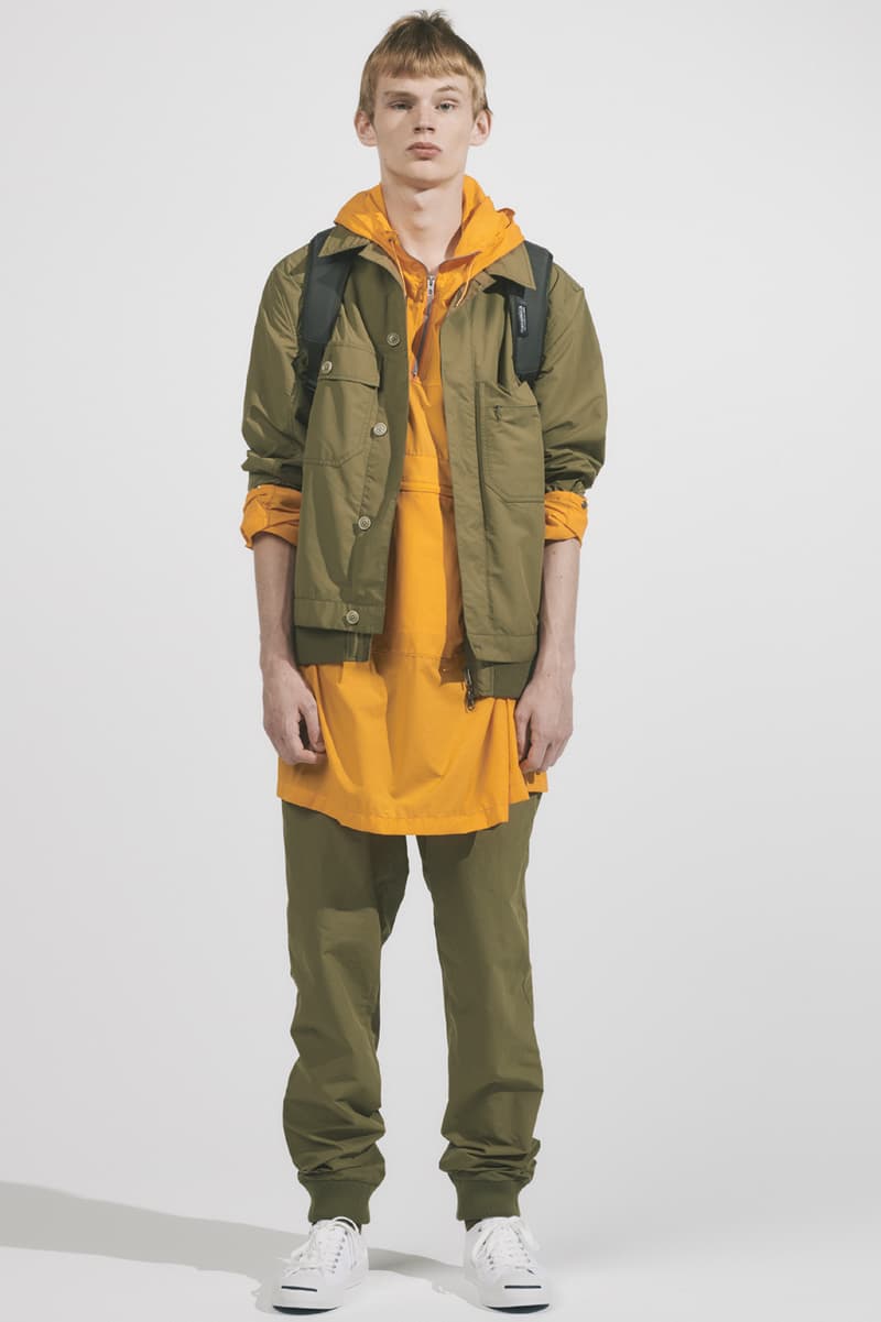 nanamica Eiichiro Homma "Ocean" Khaki Spring/Summer 2018 Lookbook Collection GORE-TEX PERTEX