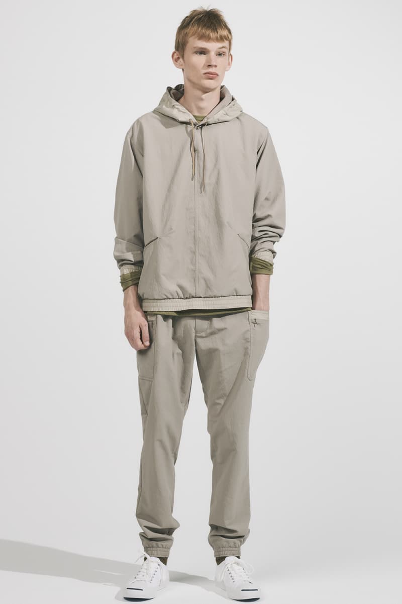 nanamica Eiichiro Homma "Ocean" Khaki Spring/Summer 2018 Lookbook Collection GORE-TEX PERTEX
