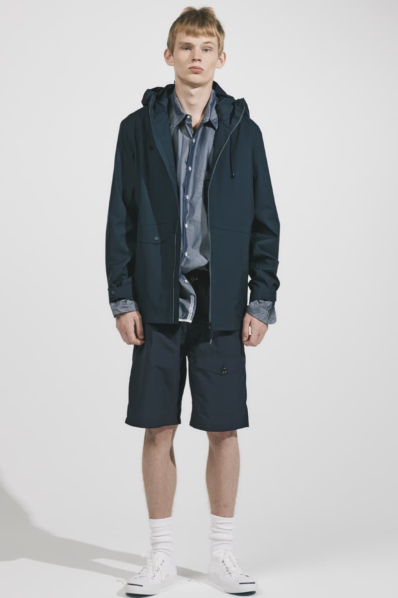 nanamica Eiichiro Homma "Ocean" Khaki Spring/Summer 2018 Lookbook Collection GORE-TEX PERTEX