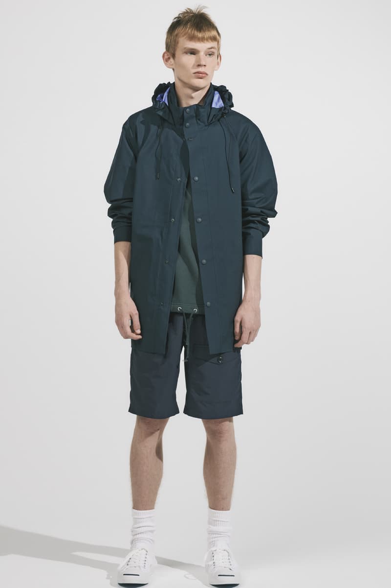 nanamica Eiichiro Homma "Ocean" Khaki Spring/Summer 2018 Lookbook Collection GORE-TEX PERTEX