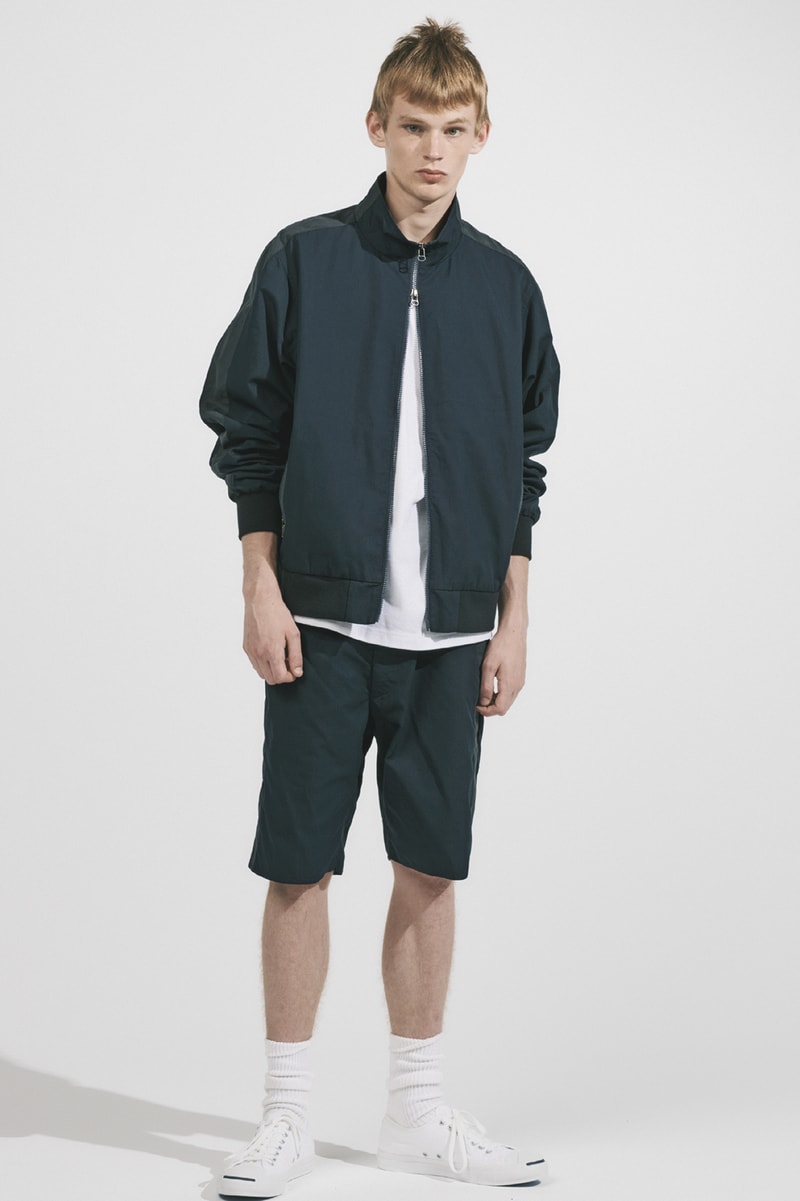nanamica Eiichiro Homma "Ocean" Khaki Spring/Summer 2018 Lookbook Collection GORE-TEX PERTEX