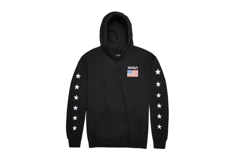 NASA PacSun Holiday Capsule lookbook Buzz Aldrin Foundation Hoodies MA-1 flight bomber jacket t-shirts