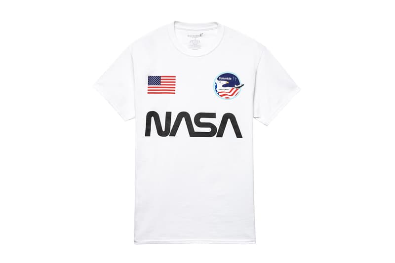 NASA PacSun Holiday Capsule lookbook Buzz Aldrin Foundation Hoodies MA-1 flight bomber jacket t-shirts