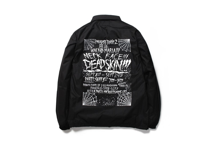 Neck Face & WACKO MARIA Commemorate 'DEAD SKIN!!!' Book With Limited Capsule