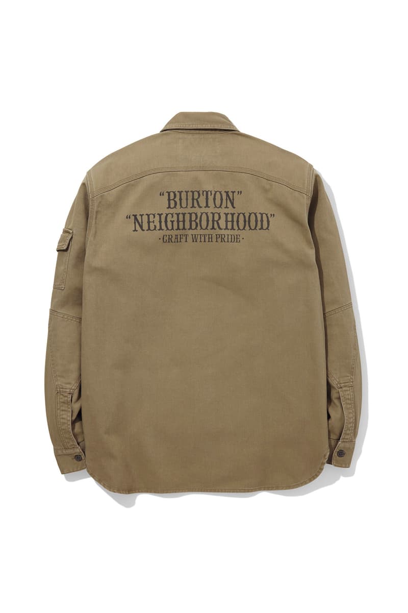 NEIGHBORHOOD x Burton Release Winter 2017 Jackets Snowboard Snowboarding Slopes Shred Outerwear Cold weather streetwear