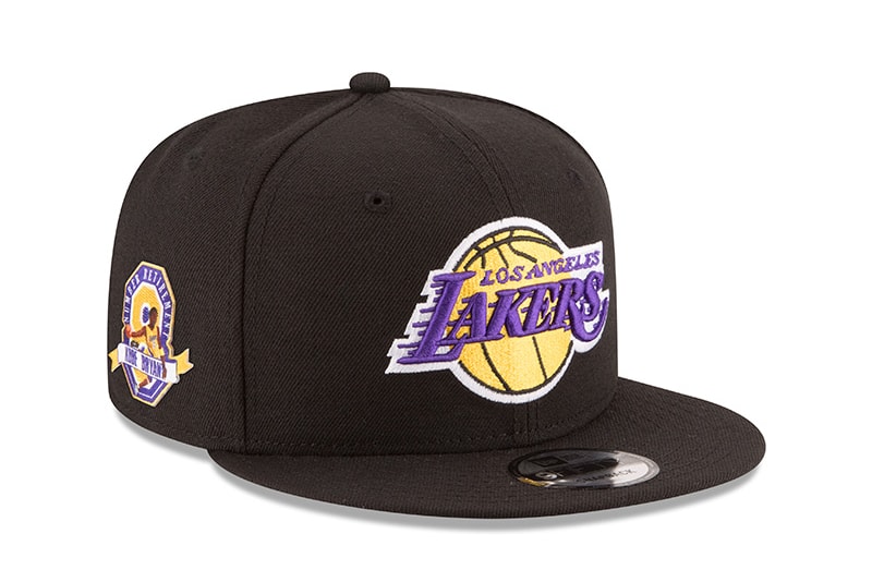 New Era Los Angeles Lakers Kobe Bryant Retirement Series Capsule Headwear Fashion Hats Black Mamba Limited Edition