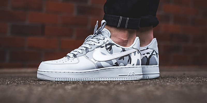 low top camo air force ones