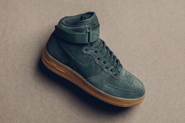 Nike Air Force 1 High Gets Decked out In "Vintage Green"