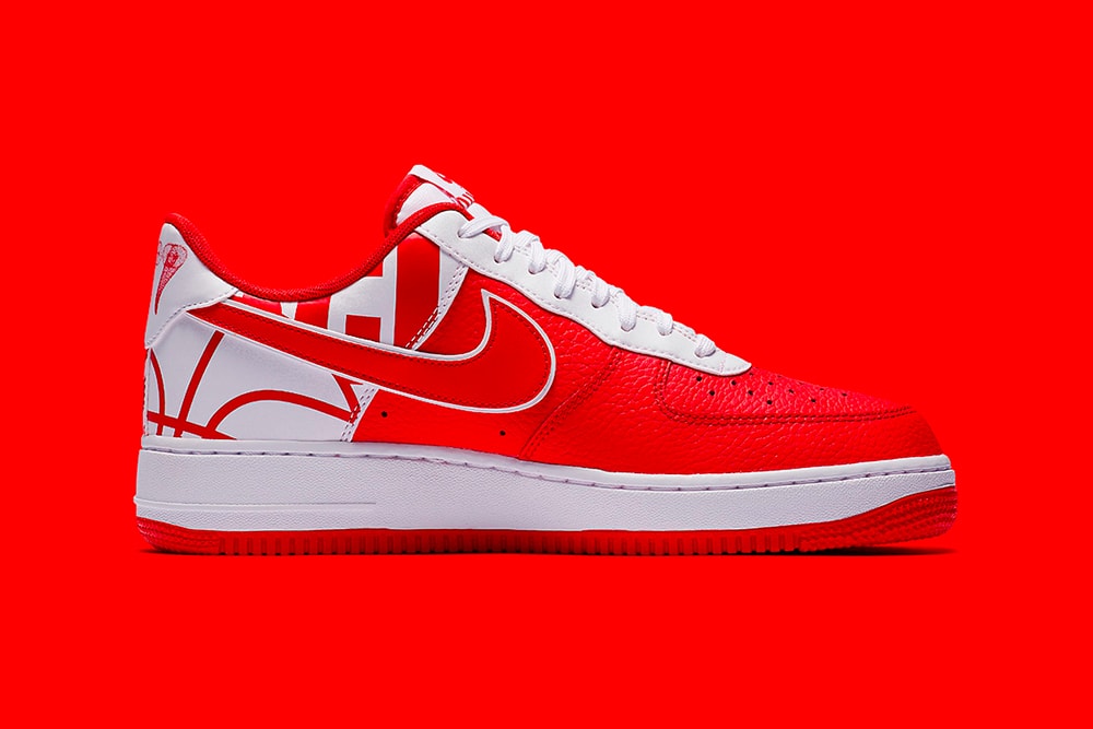 Nike Air Force 1 Low FORCE Logo Pack Red Black Blue