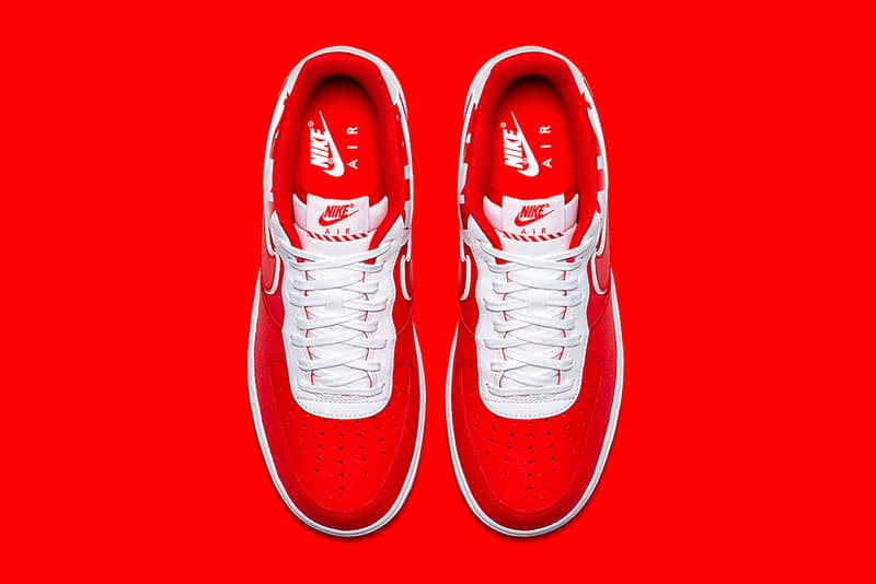 Nike Air Force 1 Low FORCE Logo Pack Red Black Blue