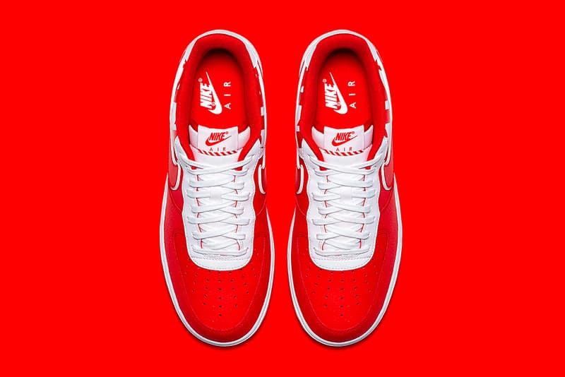 Nike Air Force 1 Low FORCE Logo Pack Red Black Blue