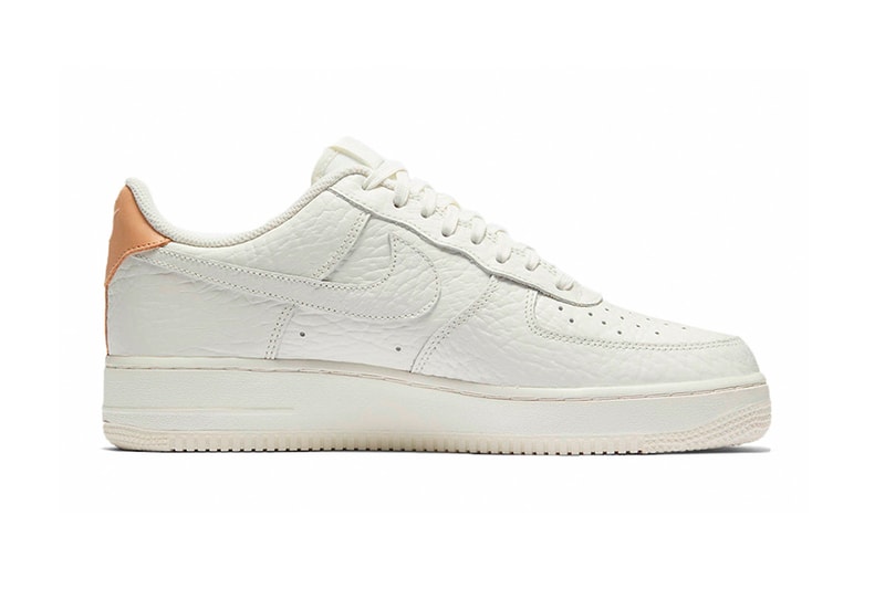 Nike Air Force 1 Low Split White Tan Footwear Sneakers