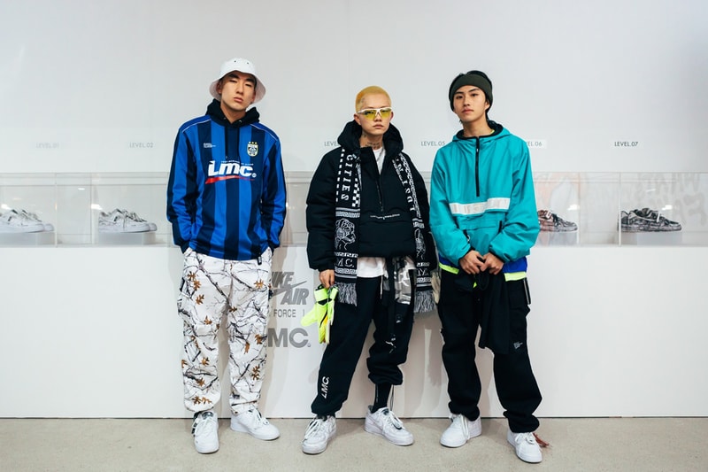LMC Nike Air Force 1 Custom Battle Force Seoul Korea Streetwear