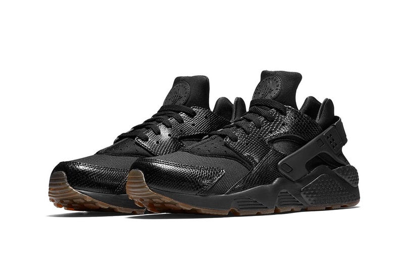 Nike Air Huarache Snakeskin Black Gum