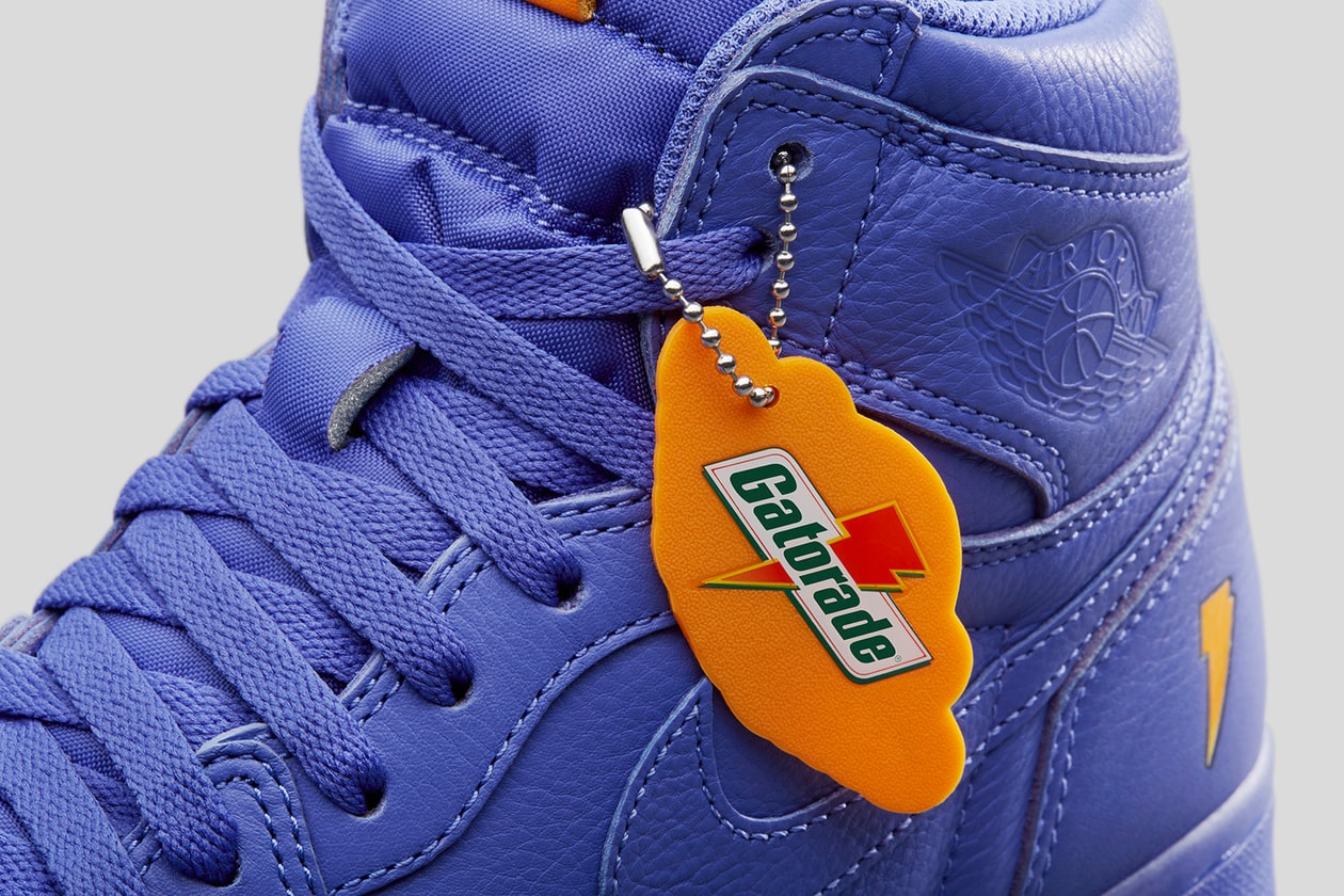 Air Jordan 1 x Gatorade Collection Paris Sneakrs App Neon France