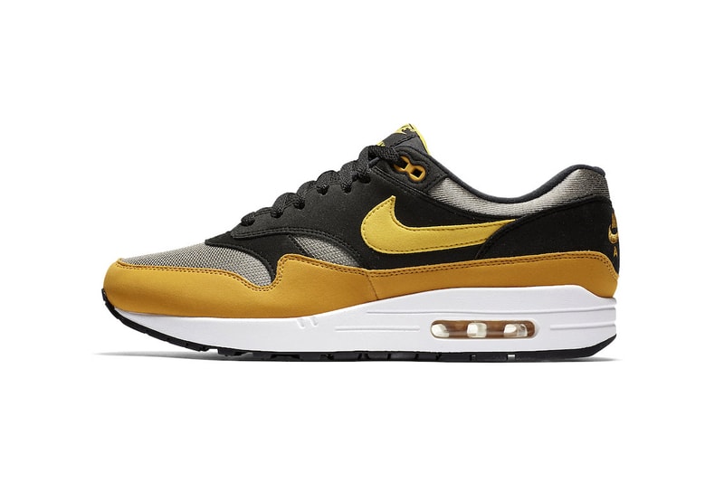 Nike Air Max 1 Black Yellow 2017 2018 Release Date Info Sneakers Shoes Footwear