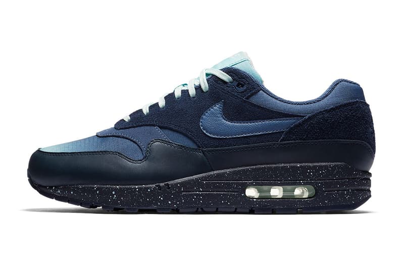 Nike Air Max 1 Premium Gradient Toe Pack Blue Black Grey 2018 Release