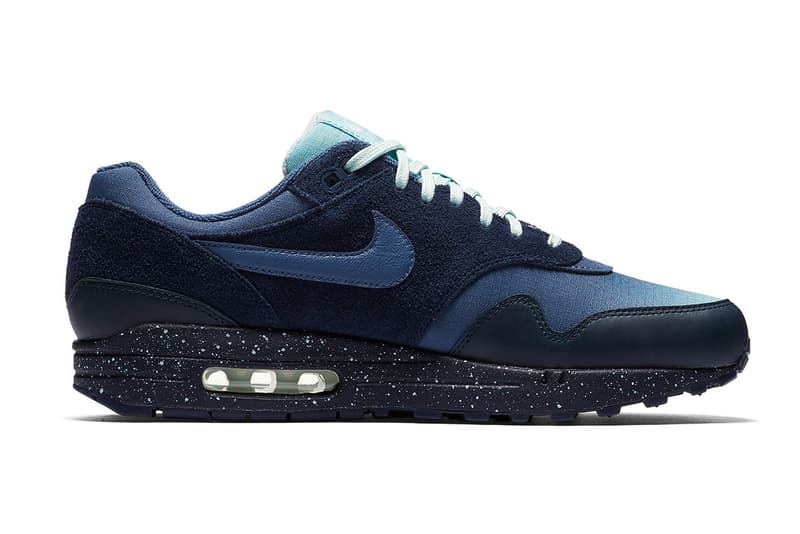 Nike Air Max 1 Premium Gradient Toe Pack Blue Black Grey 2018 Release