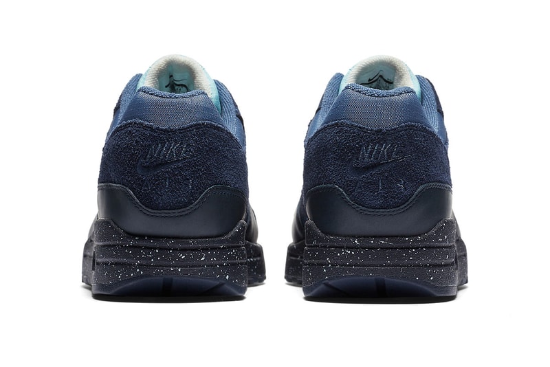 Nike Air Max 1 Premium Gradient Toe Pack Blue Black Grey 2018 Release
