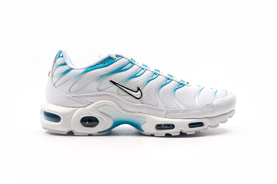 Nike Air Max Plus Tn 'blue Fury' Sneakers in White for Men