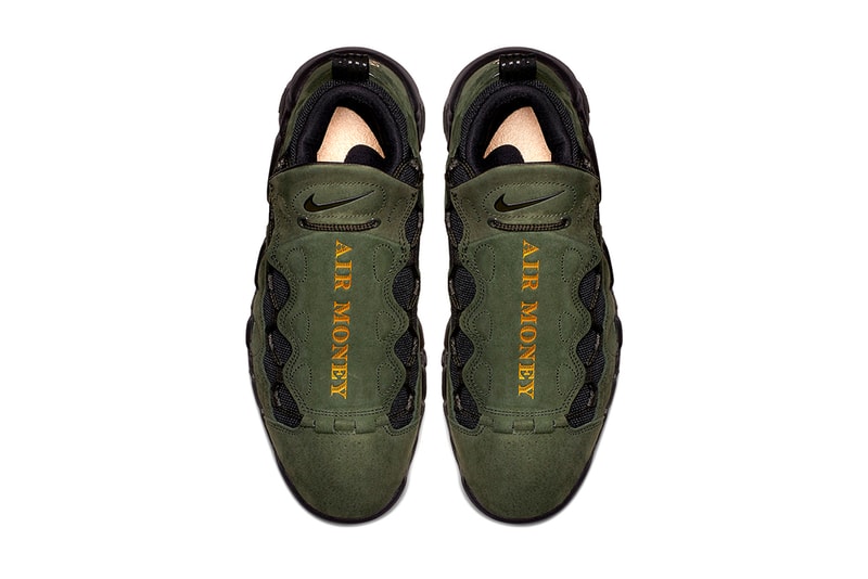 Nike Air More Money Global Currency Pack US dollar British pound French Euro Release Date Purchase