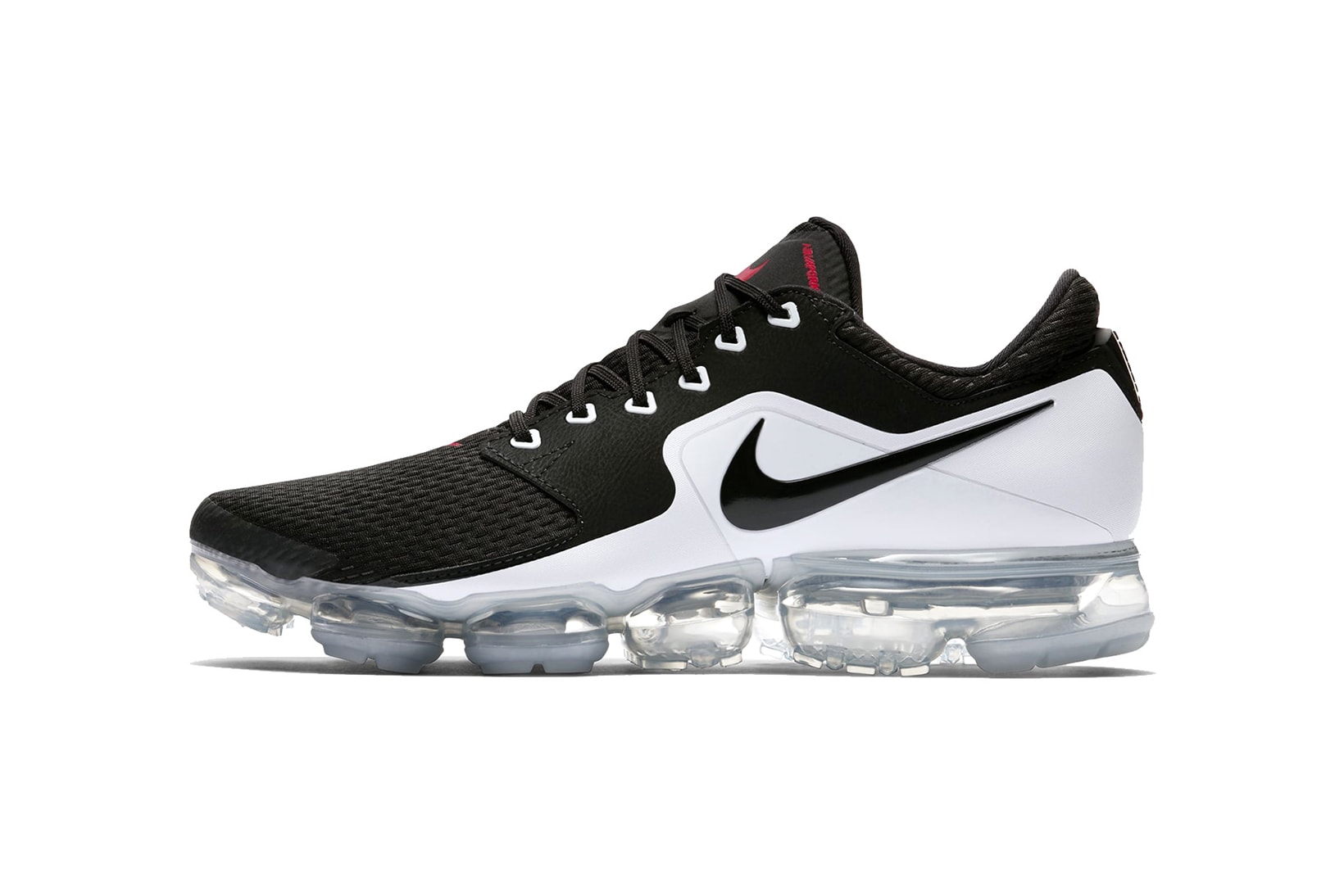 Nike Air VaporMax CS White Black Red First Look 2017 December Release Date Info Sneakers Shoes Footwear clear translucent sole air bubbles