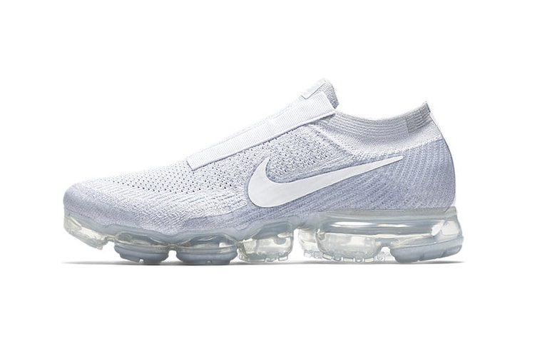 The Nike Air VaporMax Laceless Will Soon Drop In “Pure Platinum"