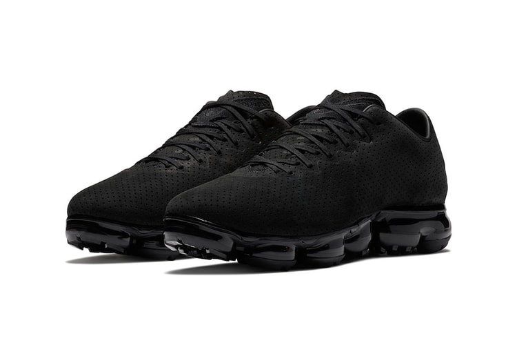 Nike's Air VaporMax Leather "Triple Black" Receives Holiday Release Date