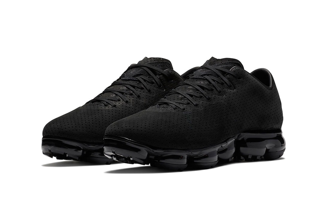 Nike Air VaporMax Leather LTR Triple Black December 14 Release Date Footwear