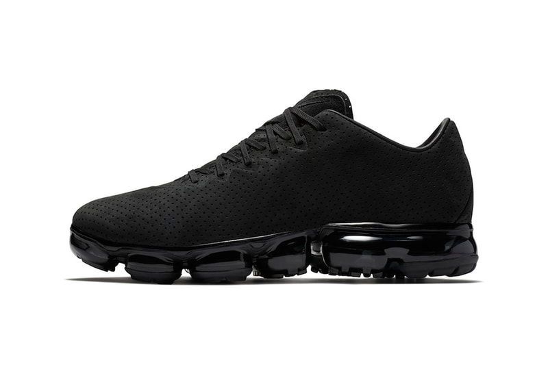 Nike Air VaporMax Leather LTR Triple Black December 14 Release Date Footwear