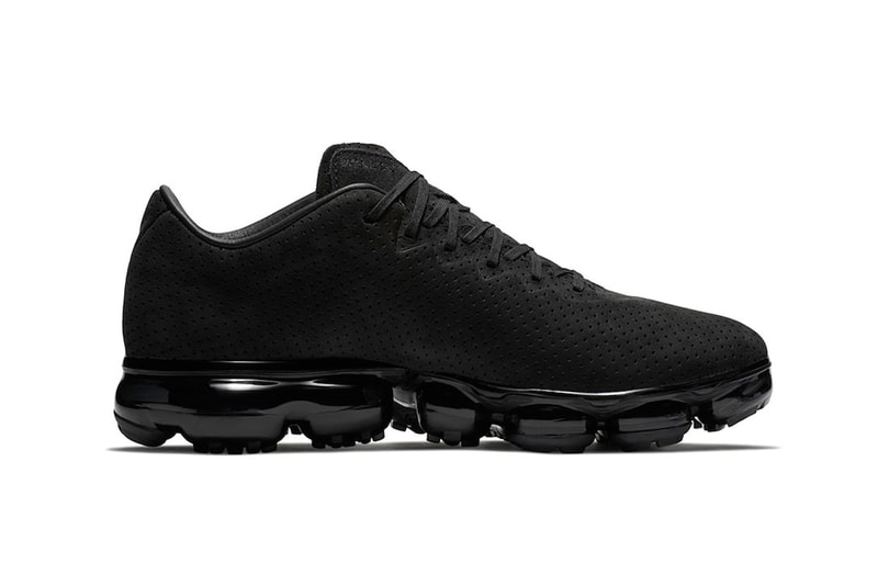 Nike Air VaporMax Leather LTR Triple Black December 14 Release Date Footwear