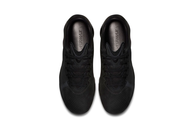 Nike Air VaporMax Leather LTR Triple Black December 14 Release Date Footwear