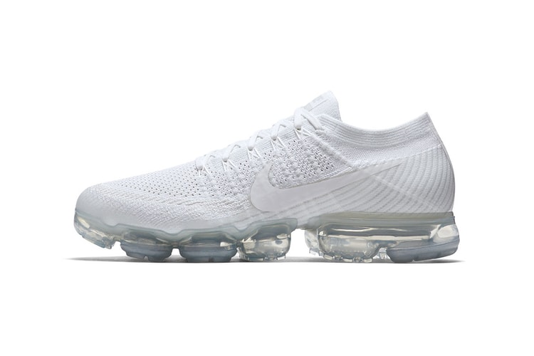 Nike's Air VaporMax Takes a Dip In "Triple White"
