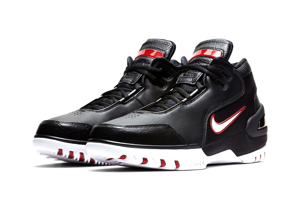 Nike Air Zoom Generation Away Release Date LeBron James Nike Basketball footwear black road red wite