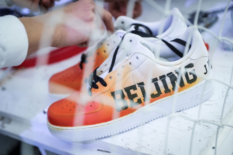 Nike Court Beijing Air Force 1 35th Anniversary Event December 2017