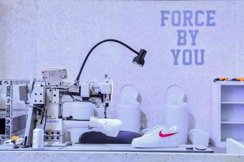 Nike Court Beijing Air Force 1 35th Anniversary Event December 2017