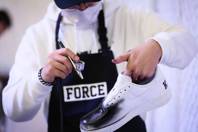 Nike Court Beijing Air Force 1 35th Anniversary Event December 2017