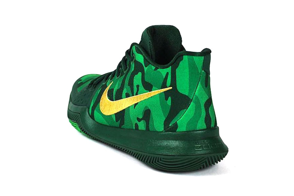 Nike Kryie 3 Green Camo PE Best Buddies