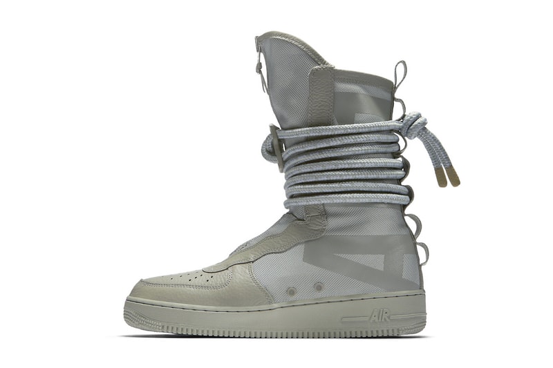 Nike SF AF1 High Sage Green 2017 December 7 Release Date Info Sneakers Shoes Footwear Special Field Air Force 1