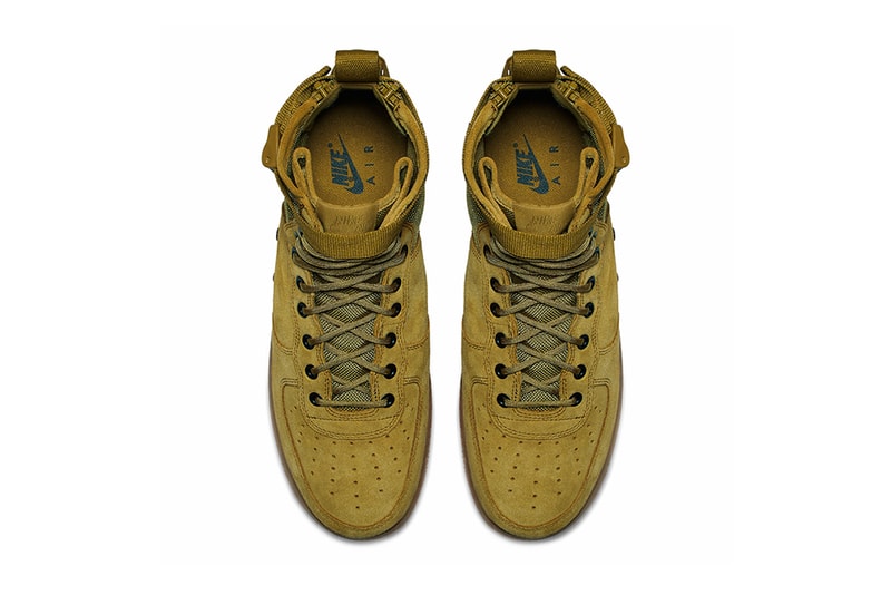 Nike SF-AF1 Mid Military Green Special Field Air Force 1 Gum