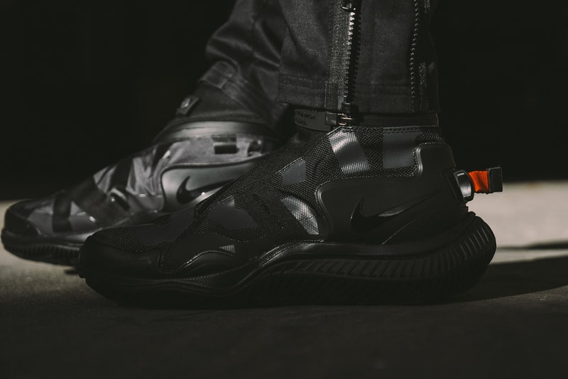 NikeLab ACG Gaiter Boot Closer Look Black 2017 December Release Date Info Sneakers Shoes Footwear Notre Triple Black