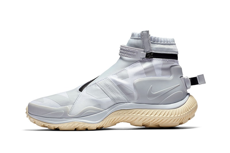 NikeLab Gyakosou NSW Gaiter Boot December 8 2017 Release Date Light Grey