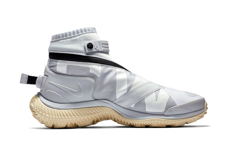 NikeLab Gyakosou NSW Gaiter Boot December 8 2017 Release Date Light Grey