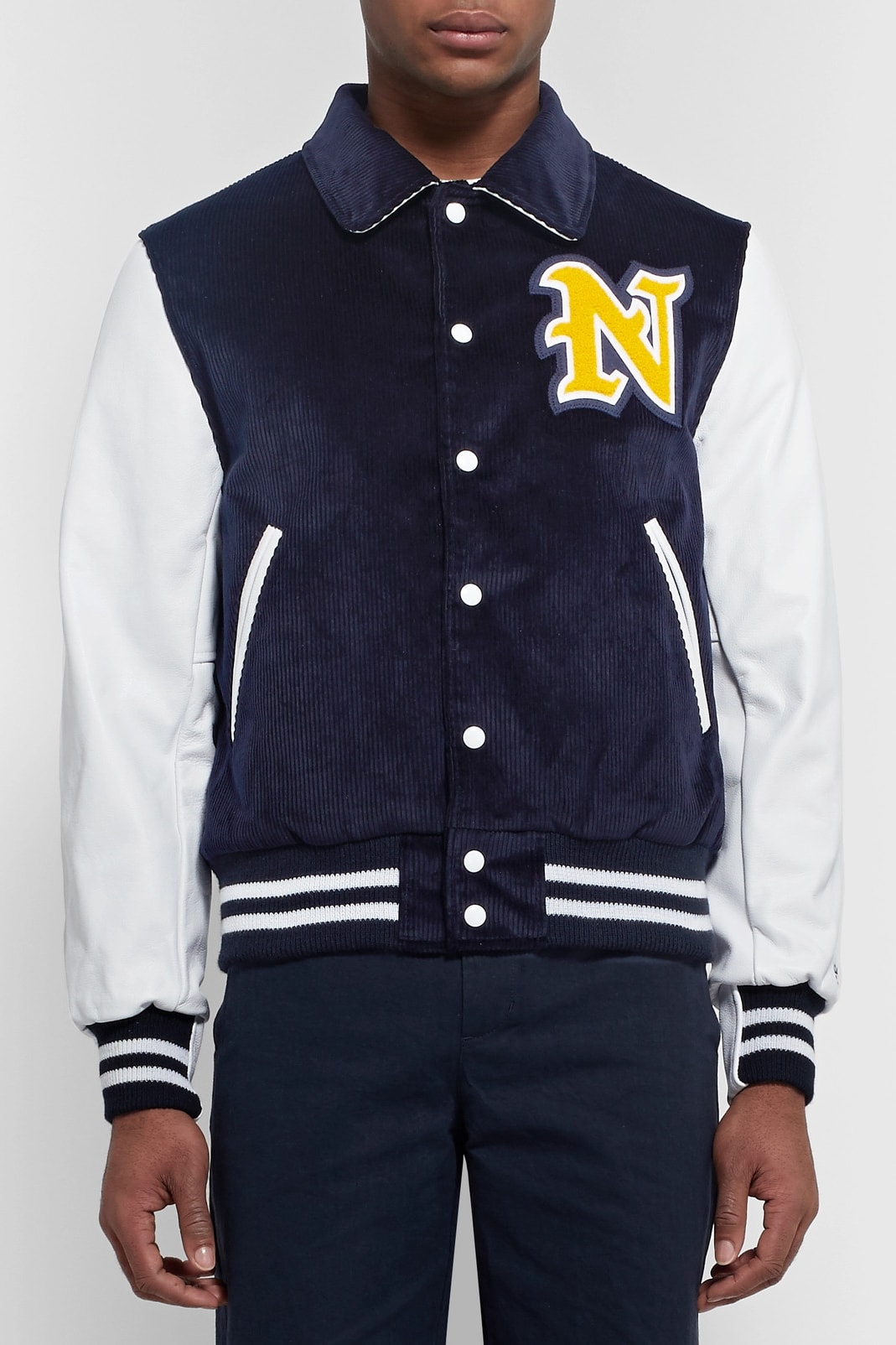 Noah Golden Bear Varsity Jacket Outerwear Clothing Fashion Apparel