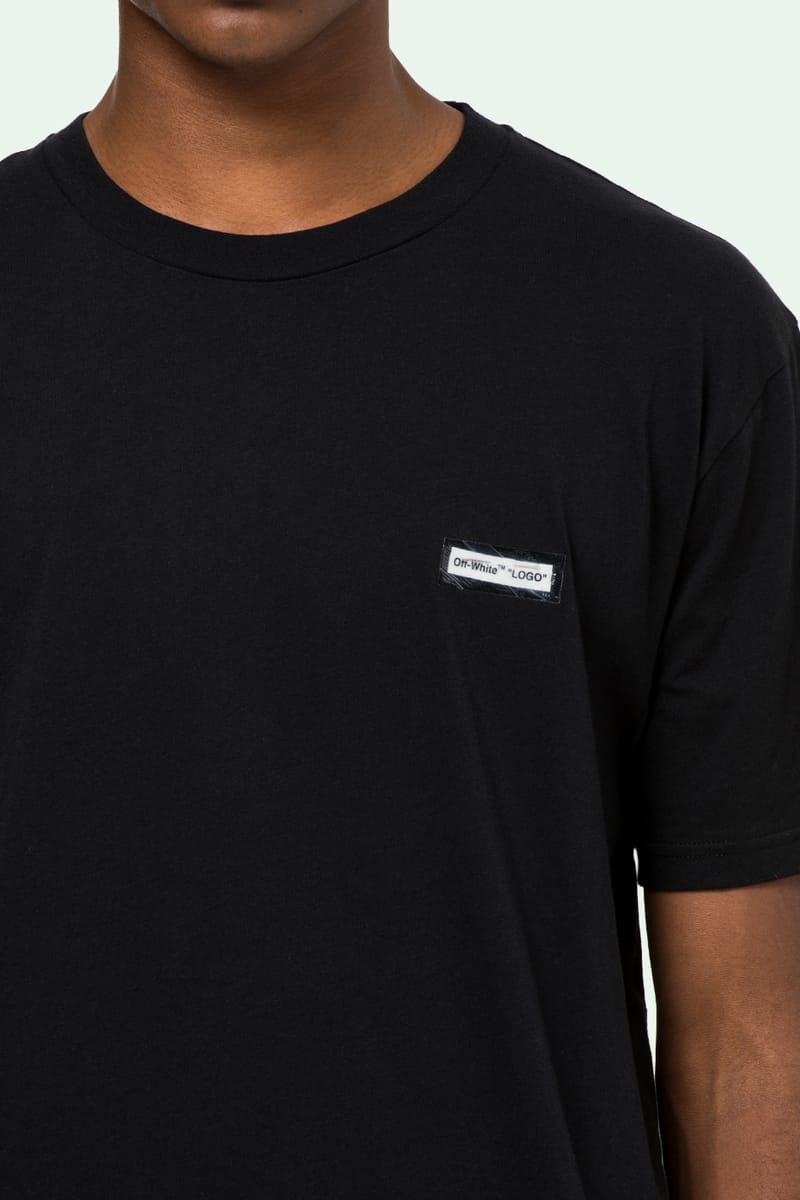 black off white t shirt