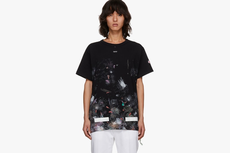 Off White Galaxy SSENSE Exclusive Hoodie T Shirt Sweatshirt 2017 December Release Date Info Virgil Abloh