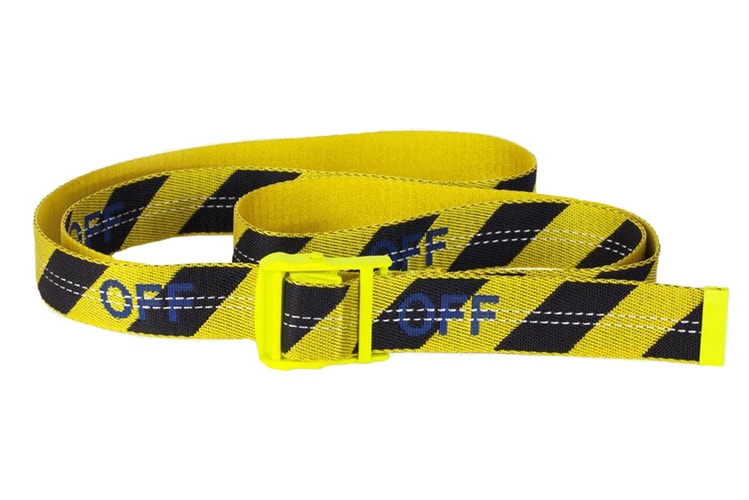 Off-White™ Just Released New "Industrial Belts" Online