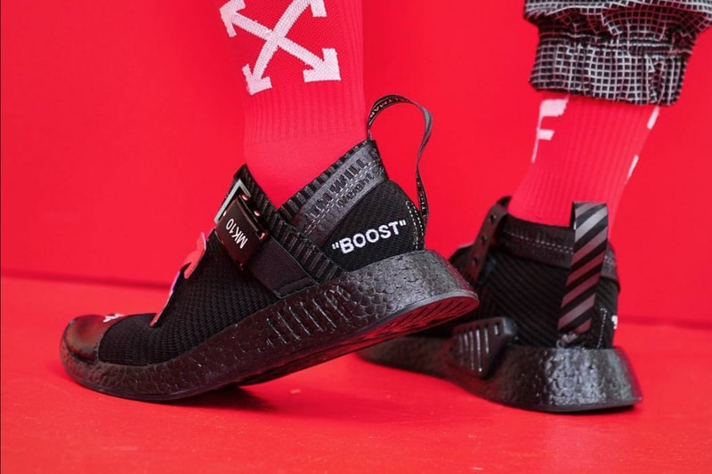 OFF-White adidas NMD Custom Sneakers Virgil Abloh Calvinwcyy edmondloo Marc Klok