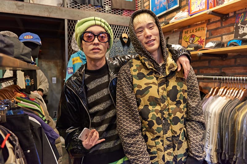 Okasian Pop-Up Store Dum Dum Vintage Seoul Korea Comme Des Garcons Undercover BAPE The Soloist Wacko Maria Hysteric Glamour Prada Fendi MCM Saint Laurent Versace