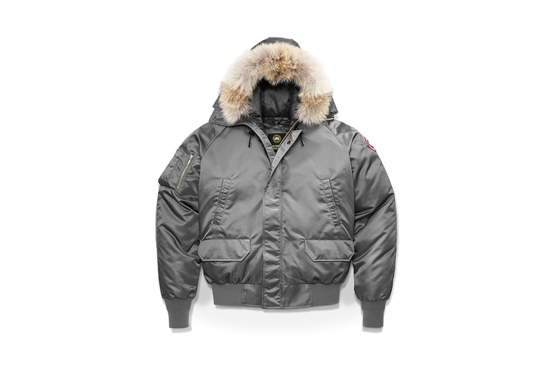 OVO Canada Goose Winter 2017 Collaboration Chilliwack Bomber Boreal Beanie Logo Blanket Scarf
